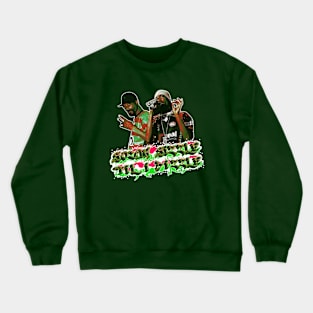 South Sydney Rabbitohs - Celeb Fan - SSTID - SOUTH SIZZLE 'TIL I DIZZLE Crewneck Sweatshirt